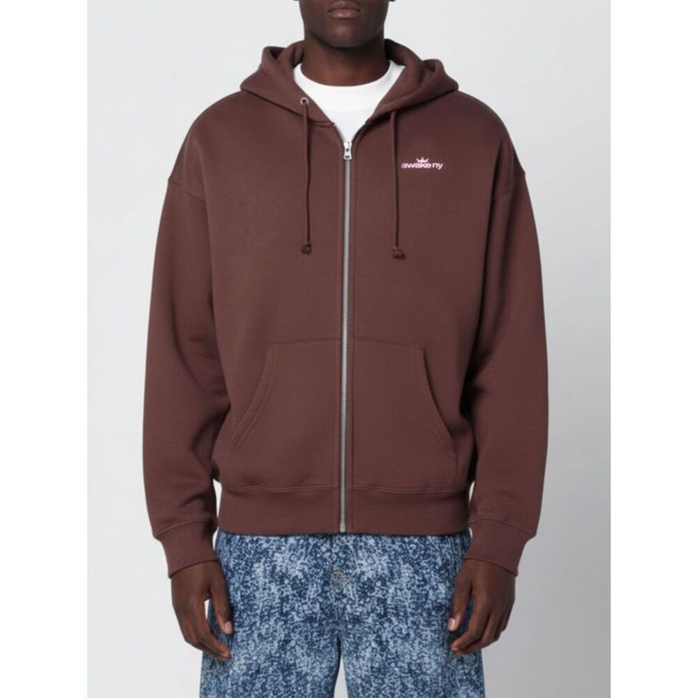 Awake Ny Sweatshirt Men Brown